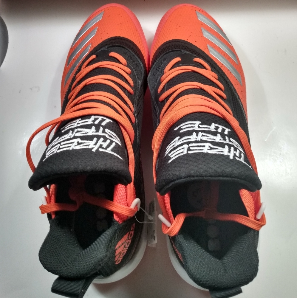 Adidas Icon V Boost Baseball Metal Cleats sz 13.5 - Picture 8 of 11